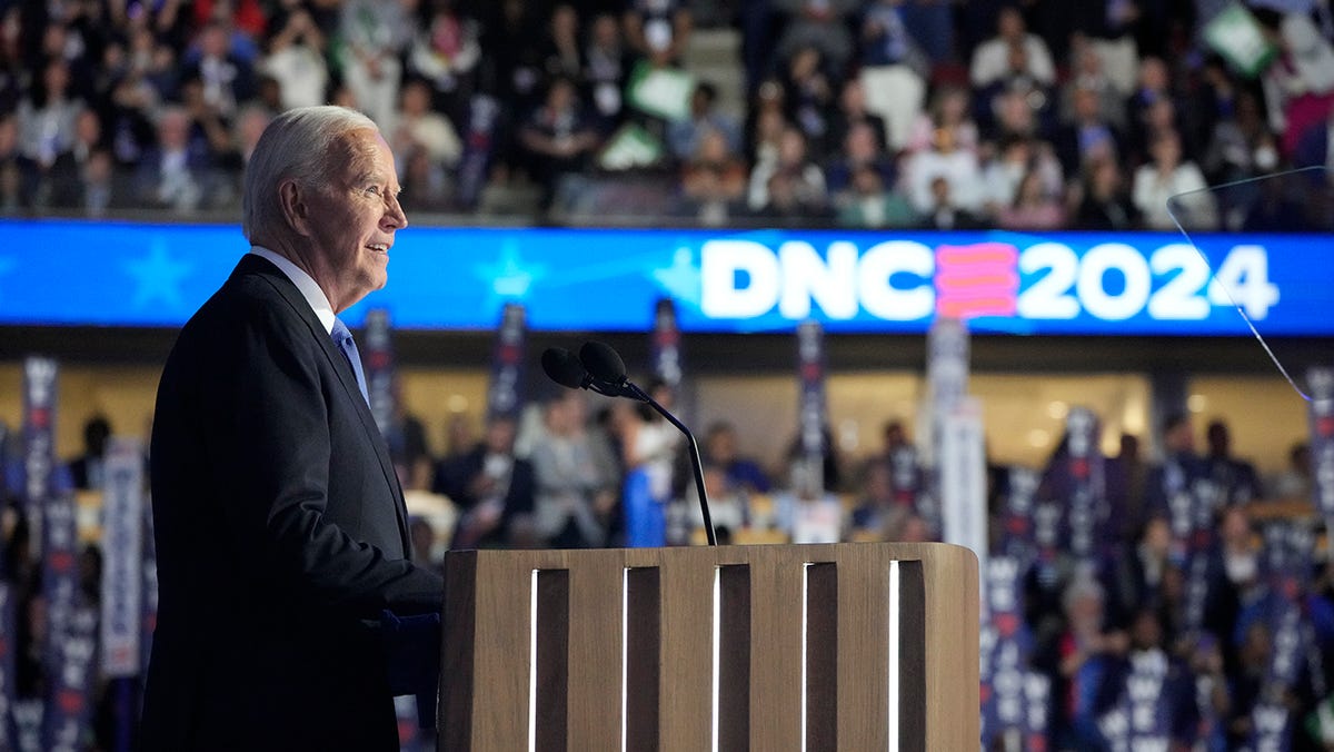 Biden wanted his Democratic convention speech to be a launchpad. It became his swan song.