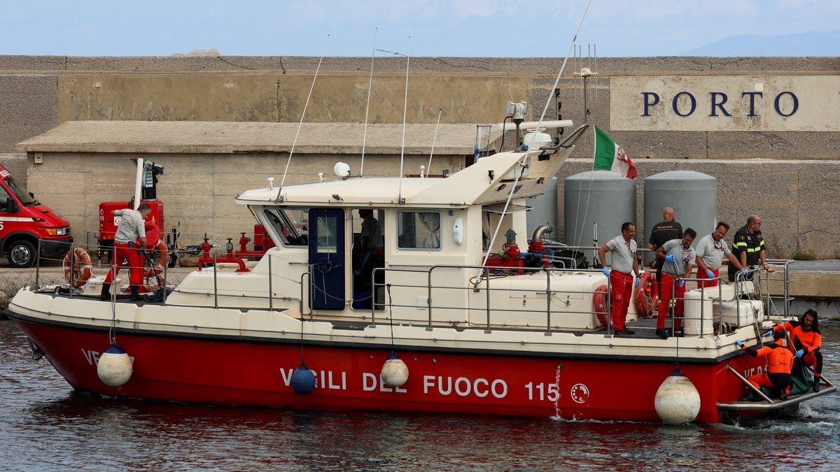 Divers find body of last person missing since superyacht sank off the coast of Sicily