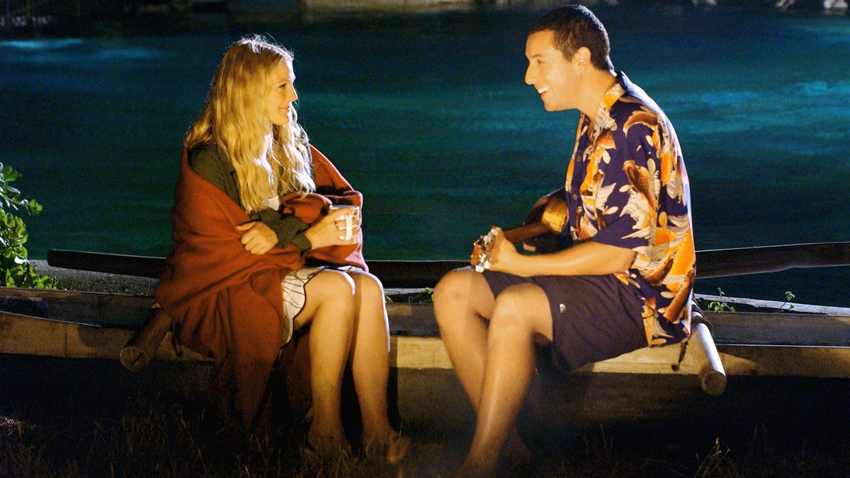 Drew Barrymore reveals original ending of Adam Sandler rom-com ’50 First Dates’