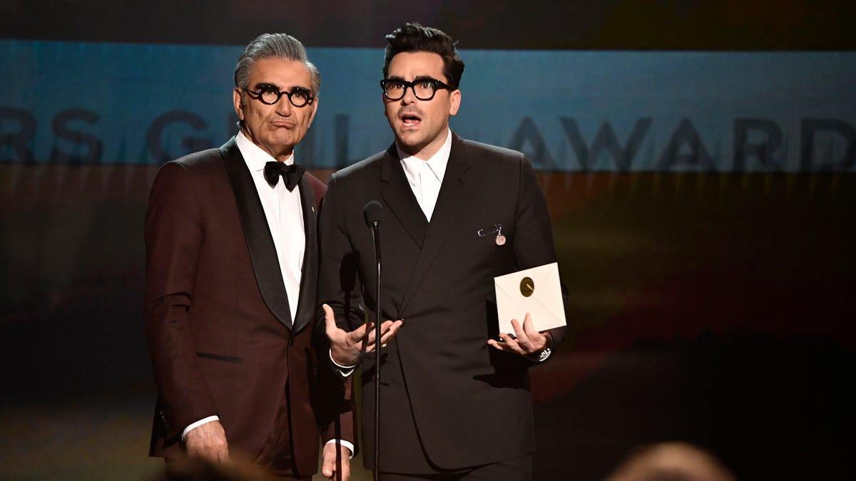 Eugene Levy, Dan Levy set to co-host Primetime Emmy Awards as first father-son duo