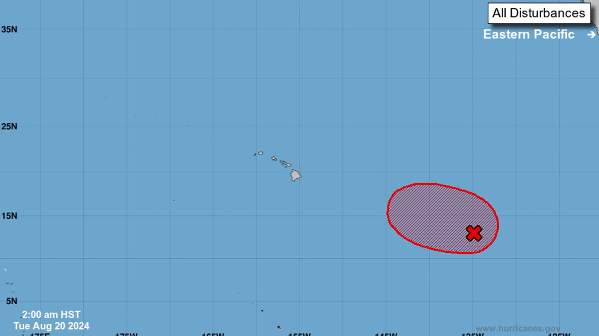 Hurricane forecasters say developing storm could threaten Hawaii