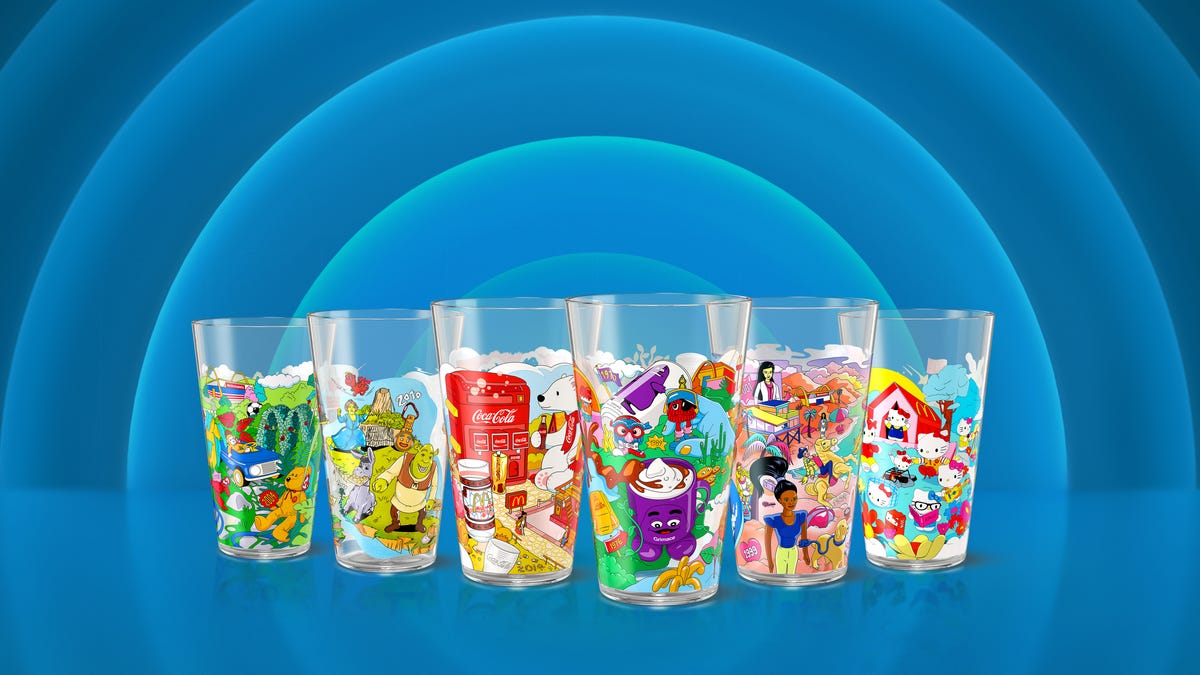 Want a collector cup from McDonald’s adult Happy Meal? Sets are selling online for $125.