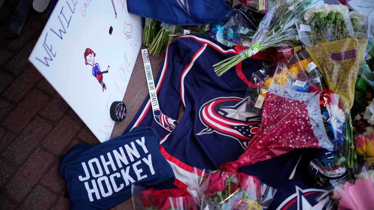 Johnny Gaudreau’s widow posts moving tribute: ‘We are going to make you proud’