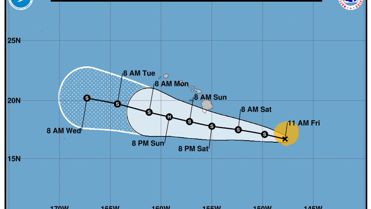 Hurricane forecasters tracking 2 storms in Pacific. Is Hawaii in danger?