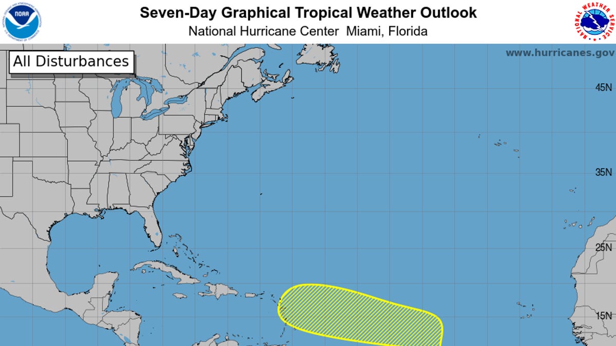 Storm tracker: National Hurricane Center tracking new disturbance in central Atlantic