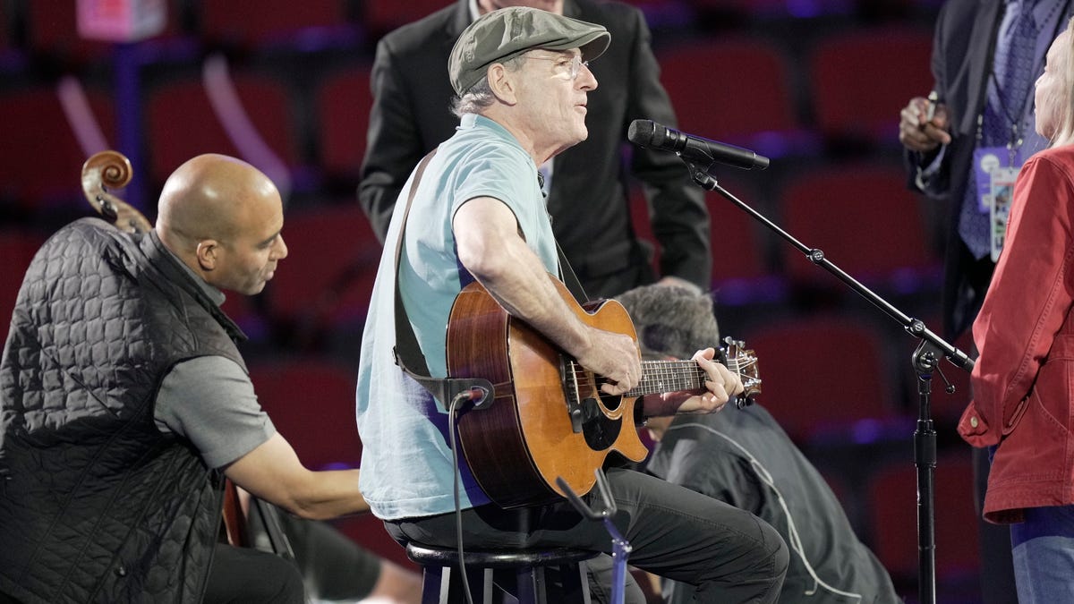 James Taylor addresses scrapped performance at DNC 2024: ‘Sorry to disappoint’