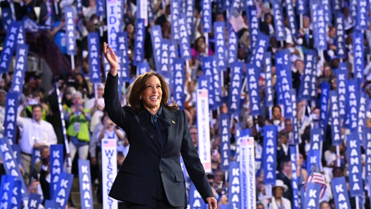 Kamala Harris raised $82 million during the Democratic convention