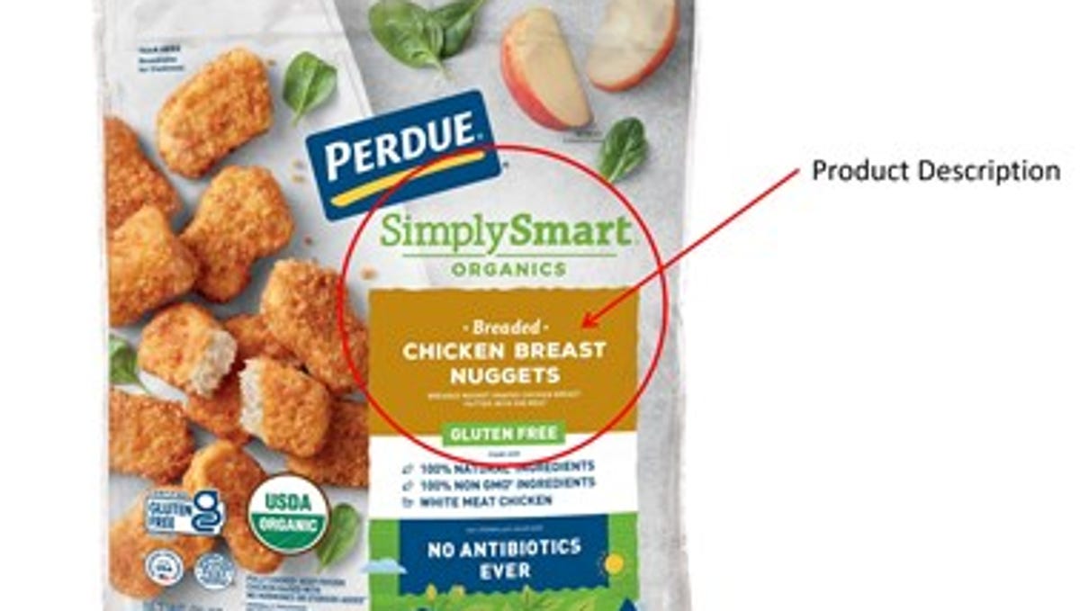 Over 165,000 pounds of Perdue chicken nuggets and tenders recalled after metal wire found