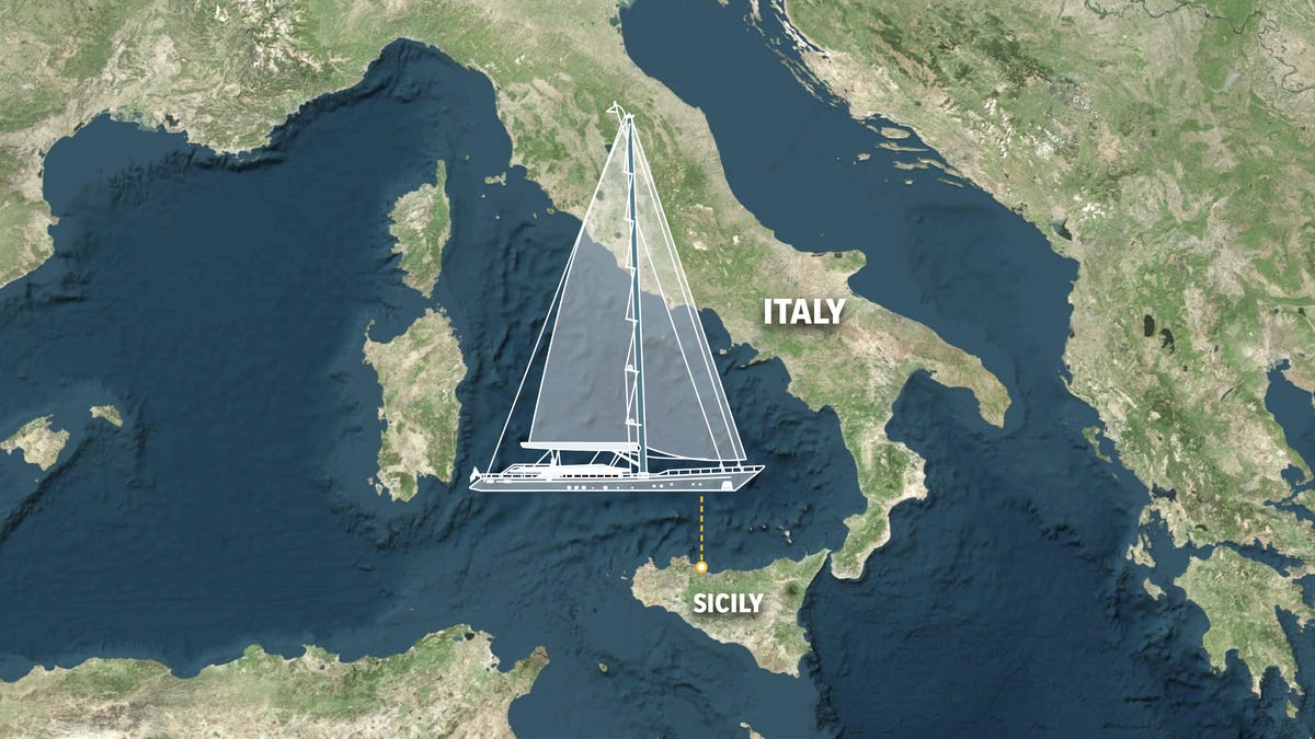 Investigators seek answers to why luxury superyacht Bayesian sank in storm