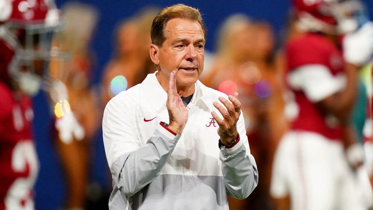 Nick Saban cracks up College GameDay crew with profanity: ‘Broke the internet’