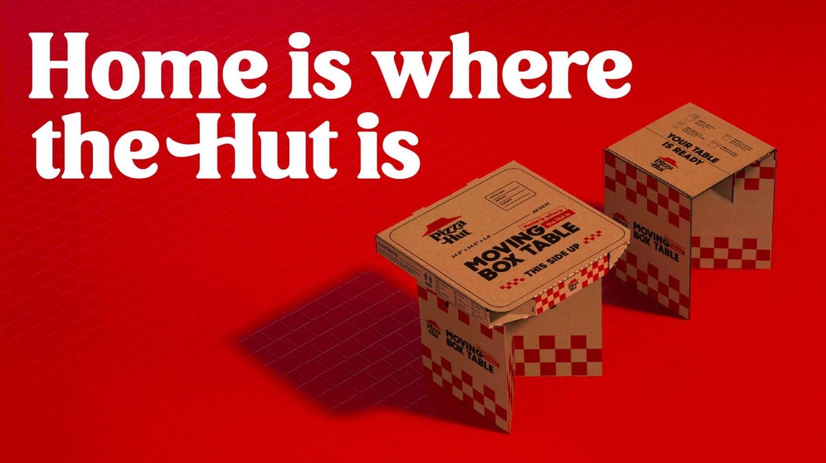 Need a table after moving? Pizza Hut offering free ‘moving box table’ in select cities