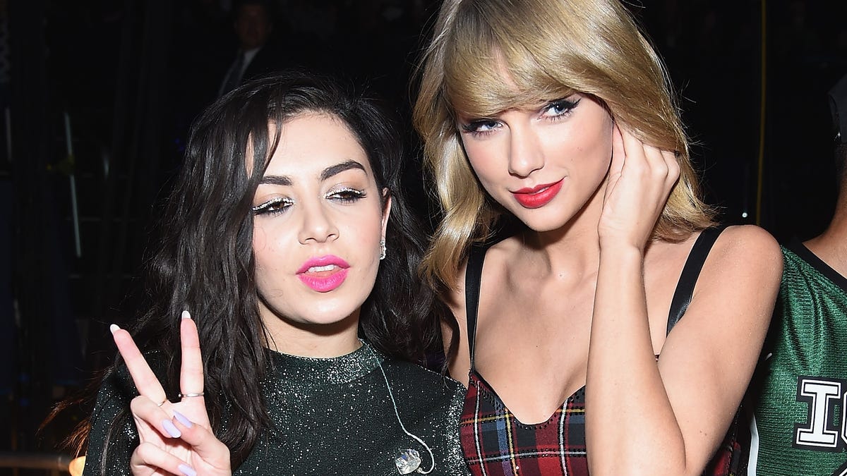 Taylor Swift shuts down rumors of bad blood with Charli XCX