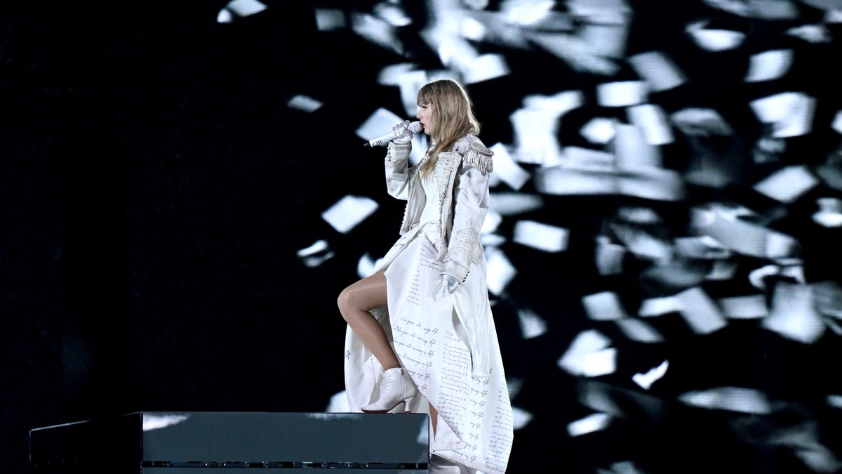 Taylor Swift reveals Eras Tour secrets in ‘I Can Do It With a Broken Heart’ music video