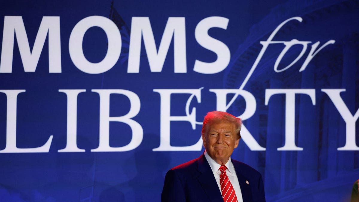 Trump leans into culture wars with Moms for Liberty at D.C. summit