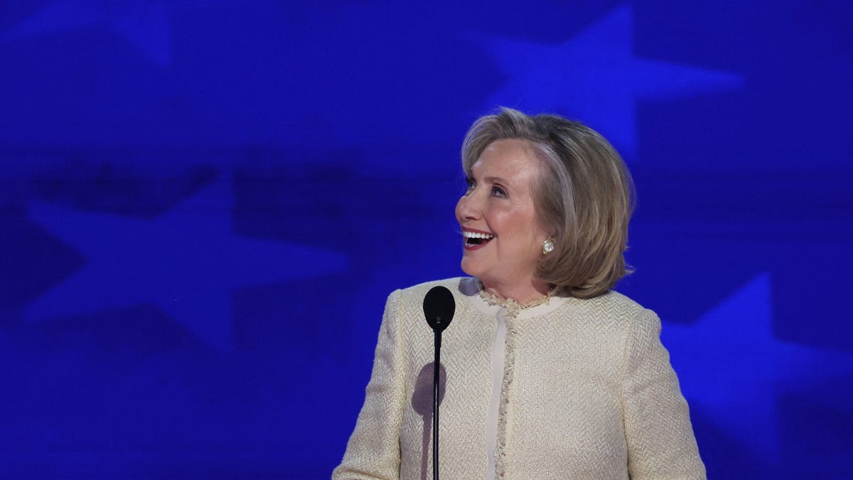 ‘Donald only cares about himself’: Watch Hillary Clinton’s speech at DNC convention