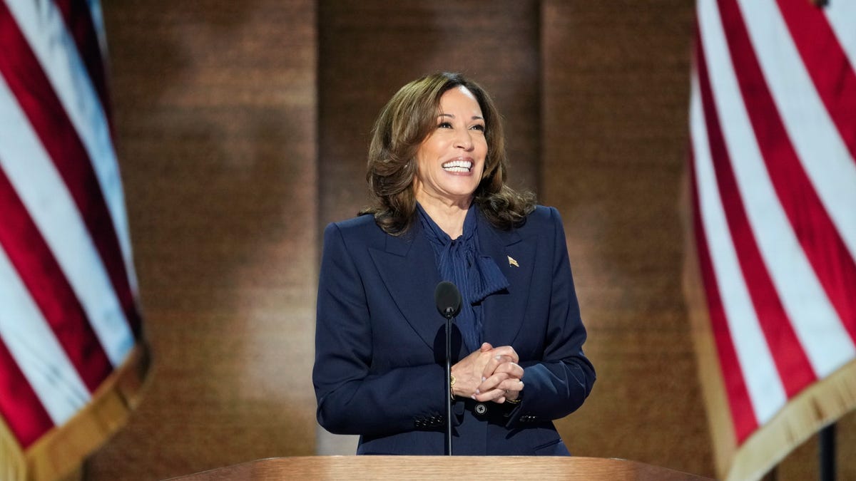 Who is Wanda, the friend Kamala Harris mentioned during her DNC acceptance speech?