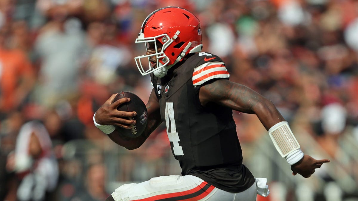 Browns QB Deshaun Watson won’t ask for designed runs: ‘I’m not a running back’