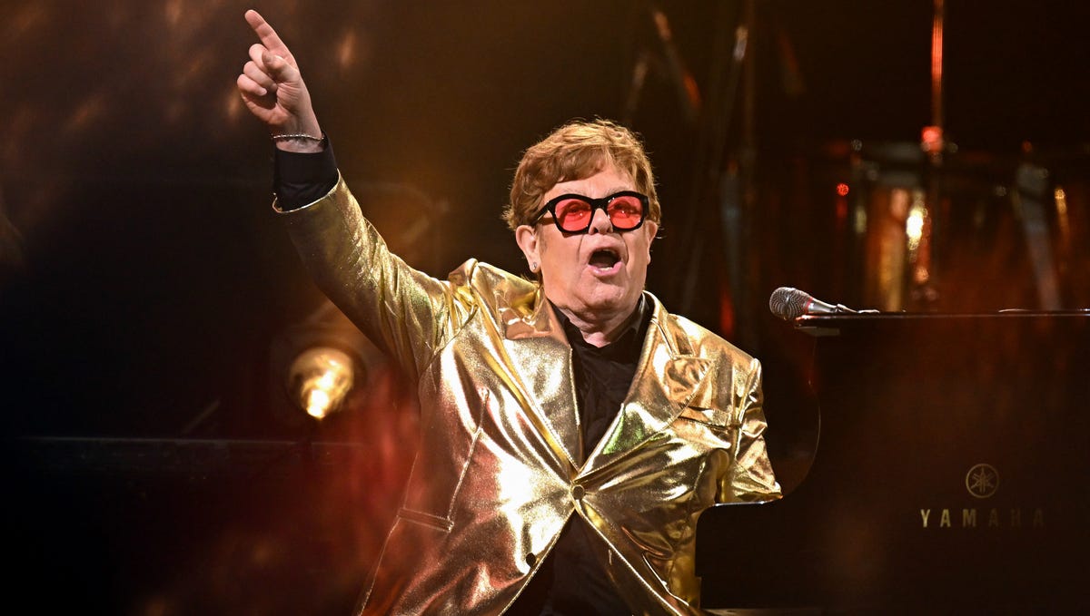 Elton John reveals ‘limited vision in one eye’ caused by ‘severe’ eye infection