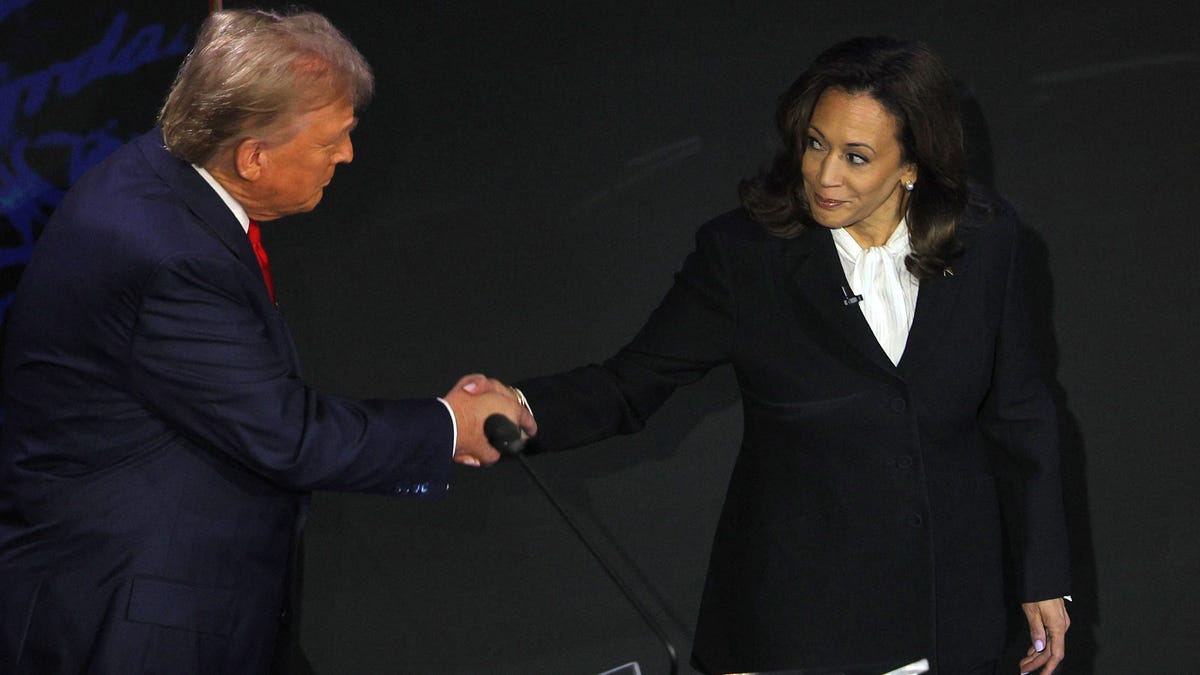 Starting with a handshake, ending with gloves off: 7 takeaways from Harris-Trump debate