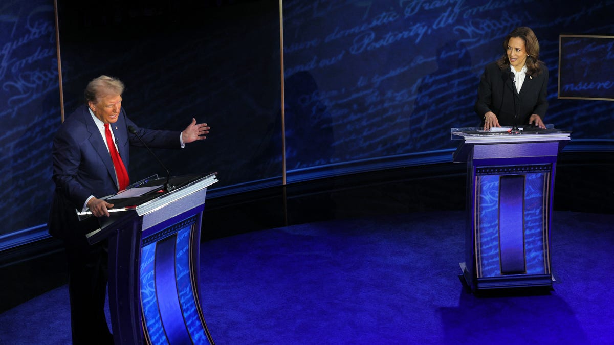 In tonight’s debate, Harris showed up as a prosecutor. Trump showed up as himself