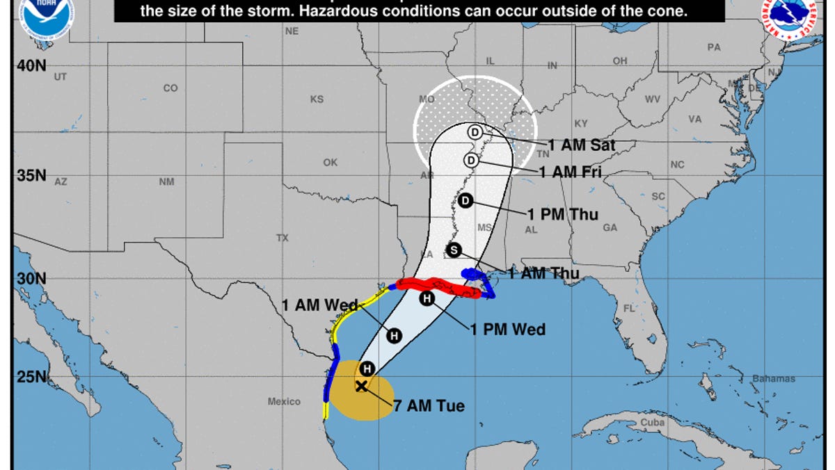 100 mph wind gusts? Francine could get that strong, hurricane forecasters say.