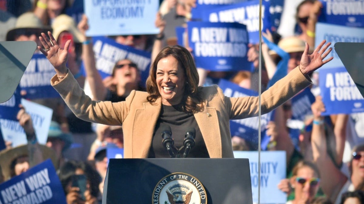 Goldman Sachs says Comrade Kamala is better for economy. She can’t even do communism right!