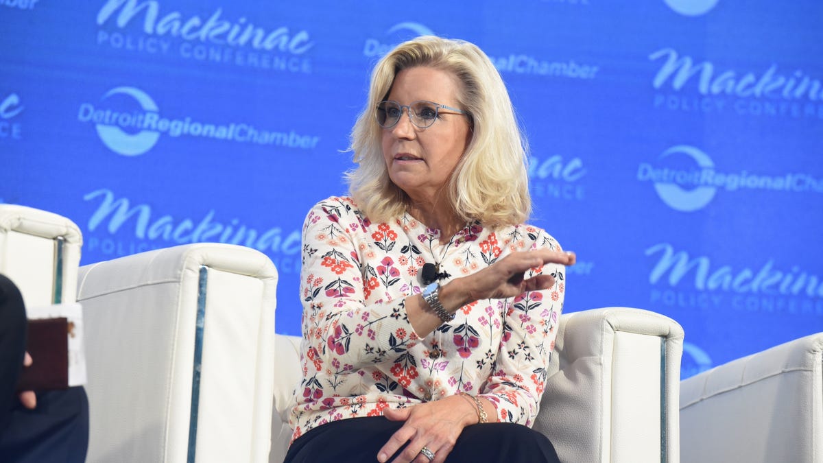 Former Republican Rep. Liz Cheney says she will vote for Kamala Harris in election