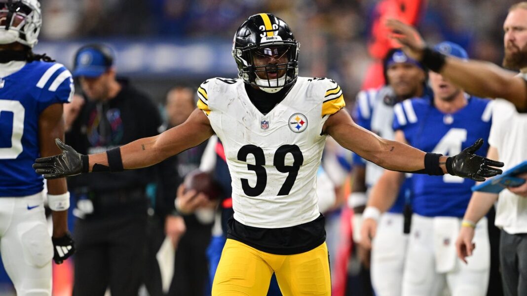 Steelers’ Minkah Fitzpatrick upset with controversial unnecessary roughness penalty in loss