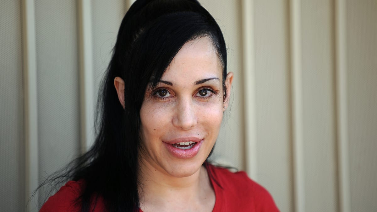 ‘Octomom’ Nadya Suleman becomes grandmother after son, daughter-in-law welcome baby girl