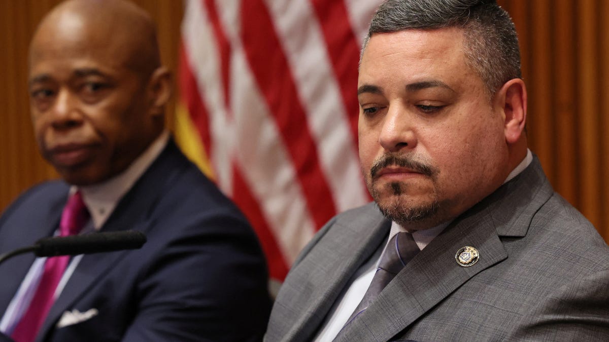 New York’s top cop quits as federal probes engulf Mayor Eric Adams