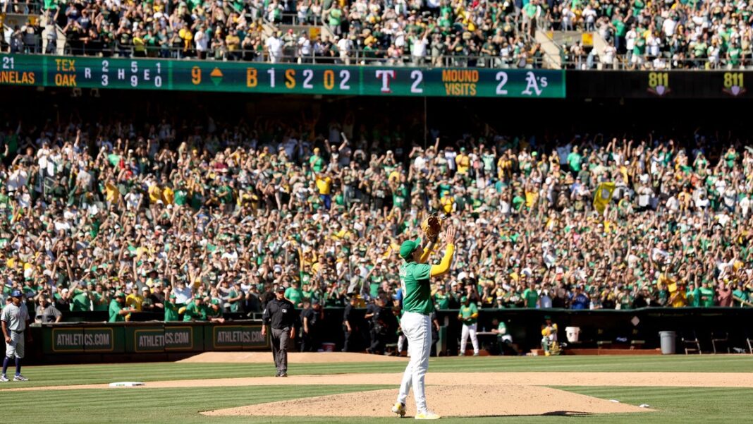 A’s leave Oakland a winner. They also leave plenty of tears and 57 years of memories.