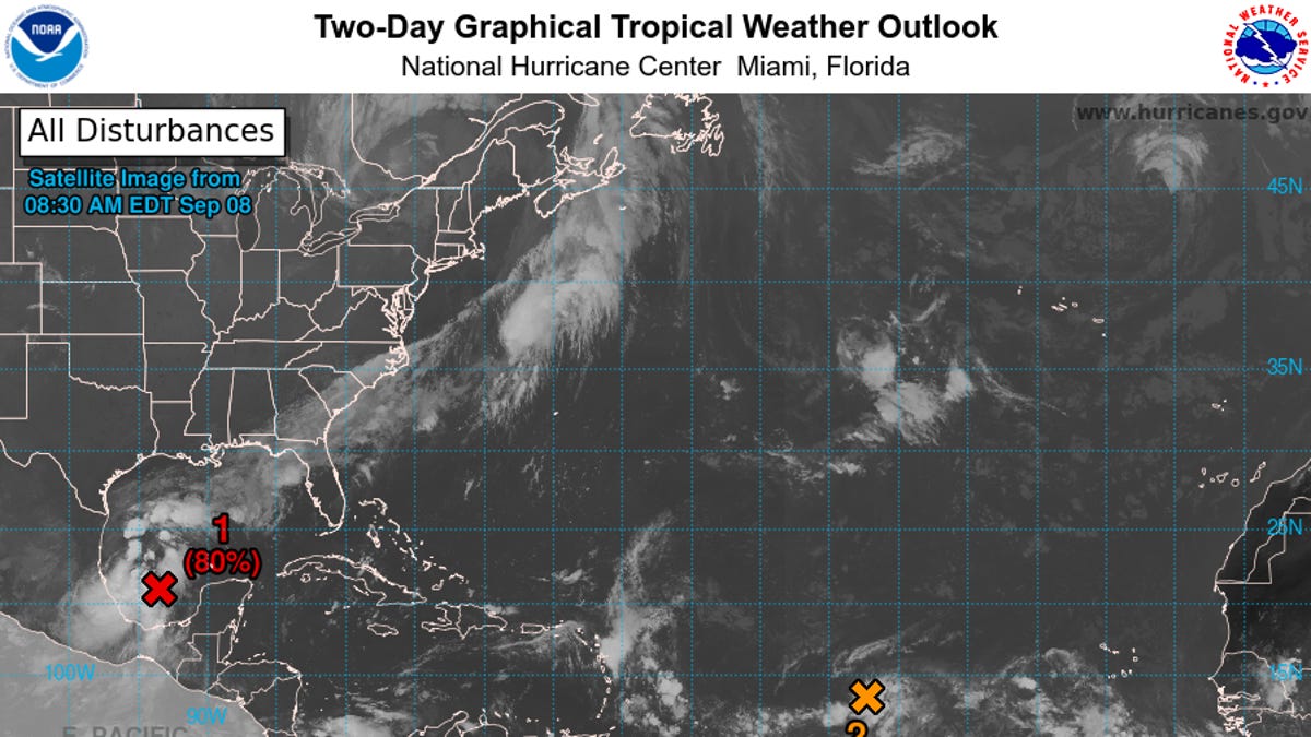 Tropical depression could form in Gulf Coast this week