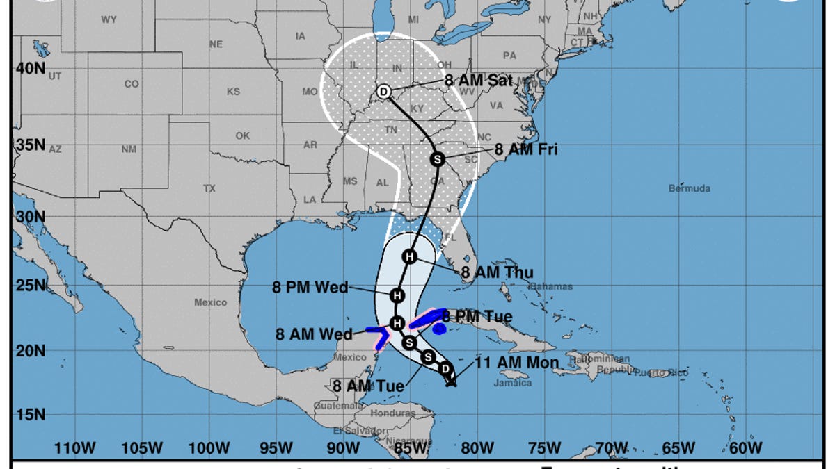 ‘Go into hurricane mode now’: Helene expected to lash Florida as Category 3 storm this week