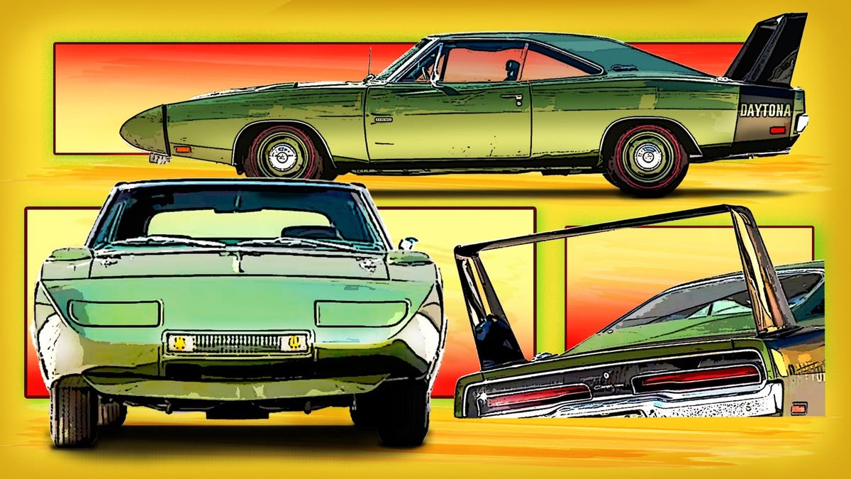 1969 Dodge Daytona Hemi V8 breaks auction record with $3.3 million bid