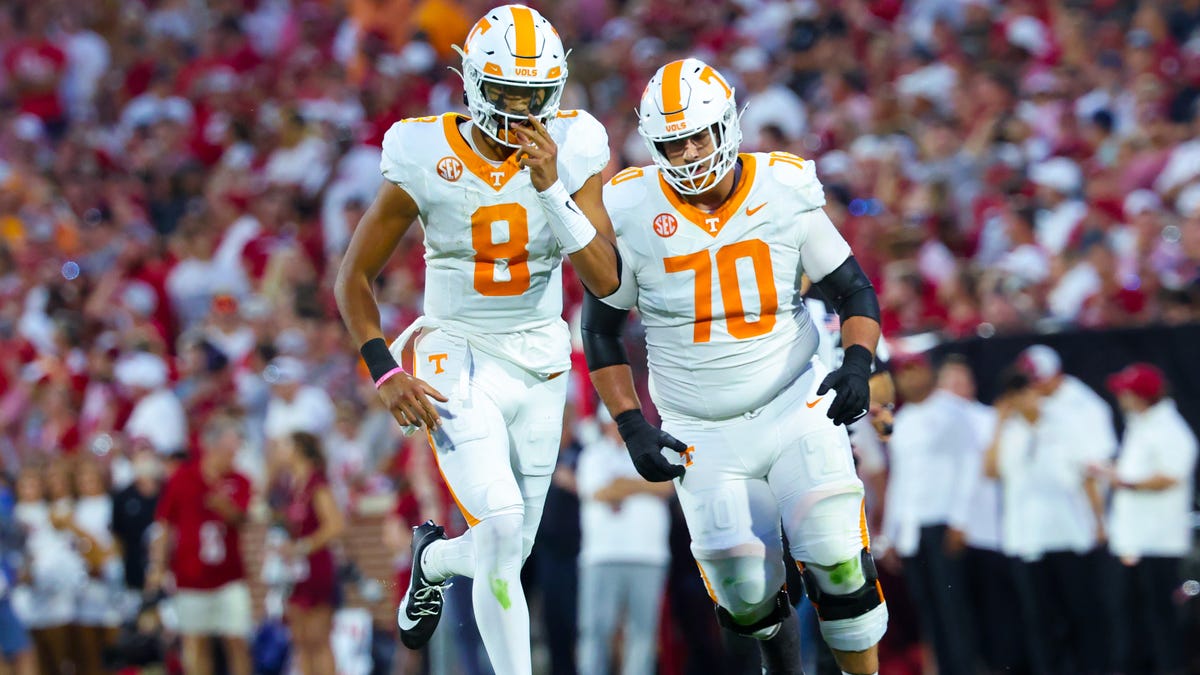 Tennessee replaces Alabama in top four of college football’s NCAA Re-Rank 1-134