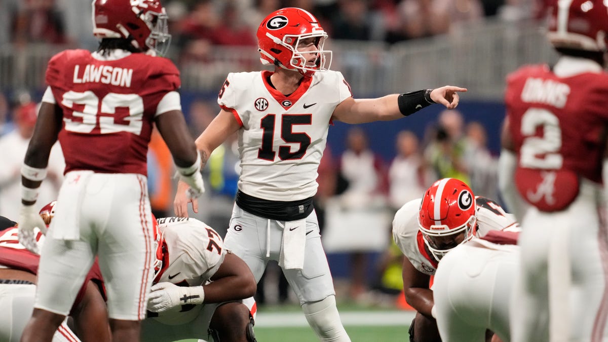 College football Week 5 predictions for every Top 25 game start with Georgia-Alabama picks