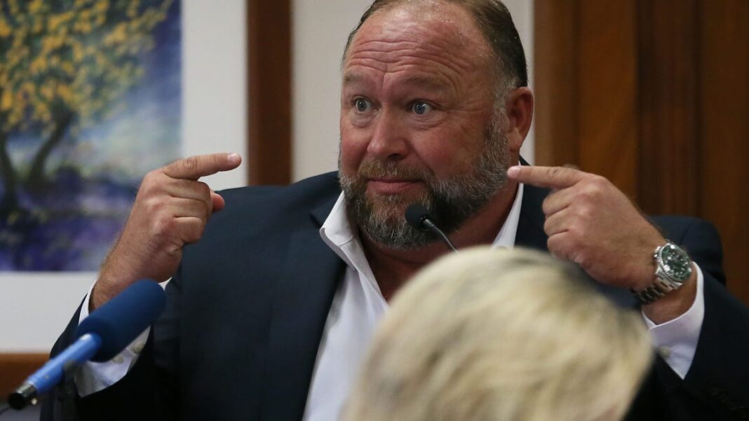 Alex Jones got a big Bitcoin donation this week. Will his victims get that money?