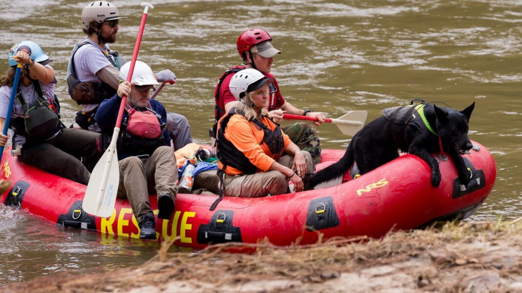 From rescue to recovery: The grim task in flood-ravaged western North Carolina