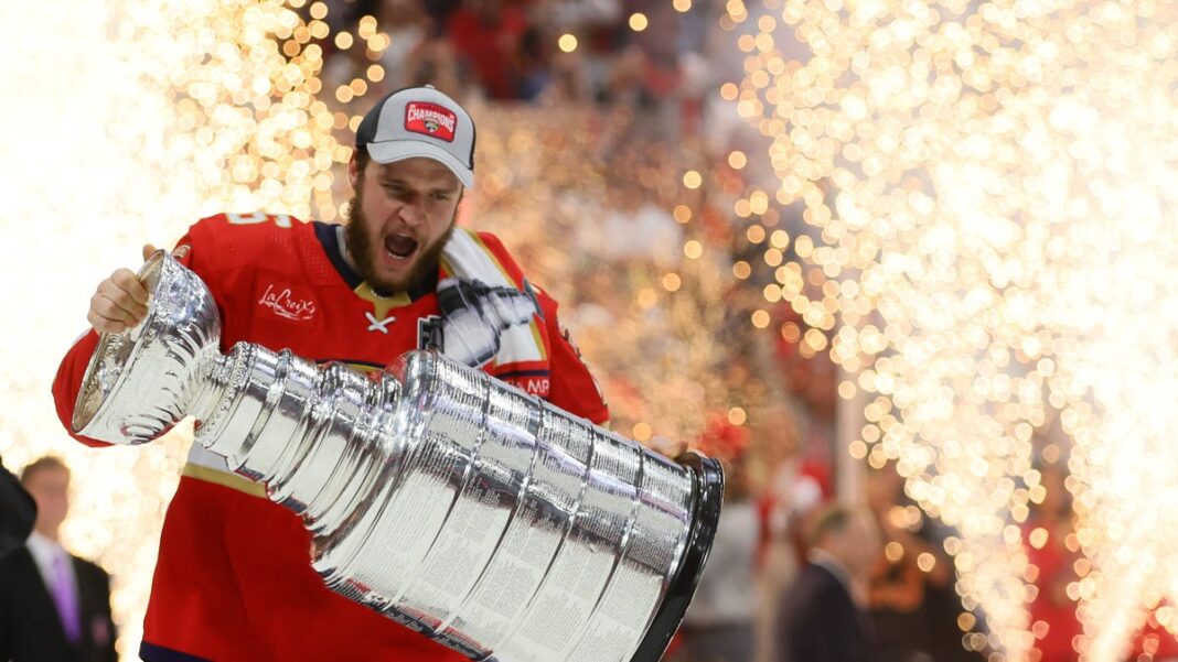 Florida Panthers Stanley Cup championship rings feature diamonds, rubies and a rat