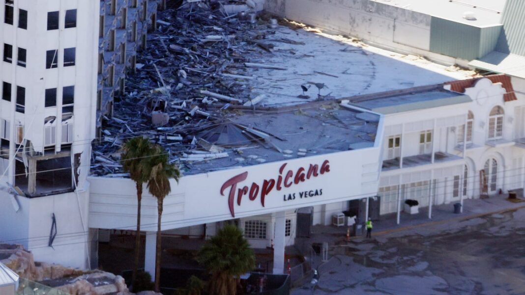 Watch live: Tropicana implosion to bring down Vegas casino in ‘breathtaking spectacle’