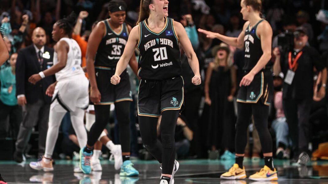 Sabrina Ionescu brought back her floater. It’s taken the Liberty to the WNBA Finals