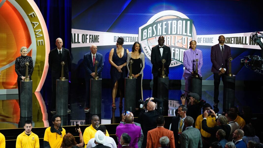 Basketball Hall of Fame officially welcomes 2024 class