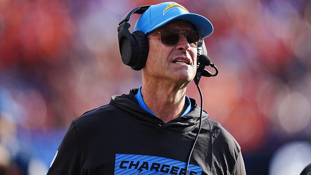 Jim Harbaugh heart condition: Why Chargers coach left game with ‘atrial flutter’