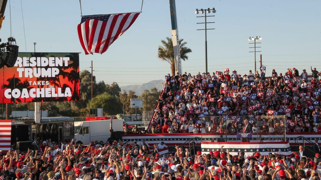 ‘Paradise lost’ Trump holding rallies in liberal cities, trashes them