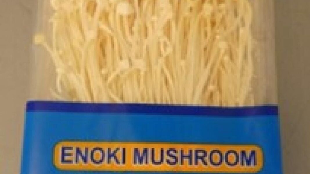 Farm recalls enoki mushrooms sold nationwide due to possible listeria contamination