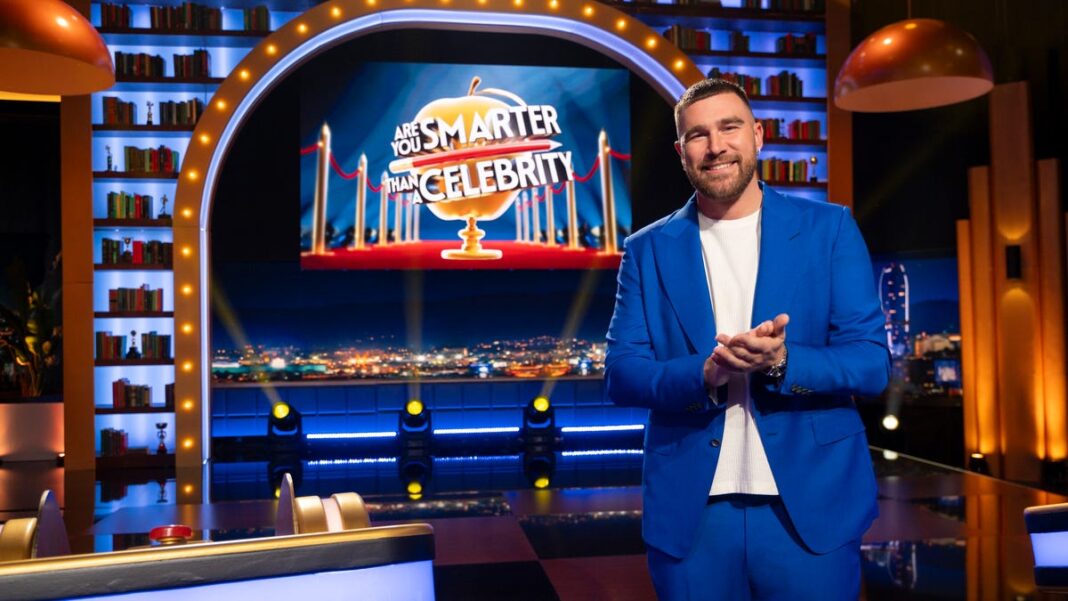 Travis Kelce hosts ‘Are You Smarter Than a Celebrity?’ What to know about new game show