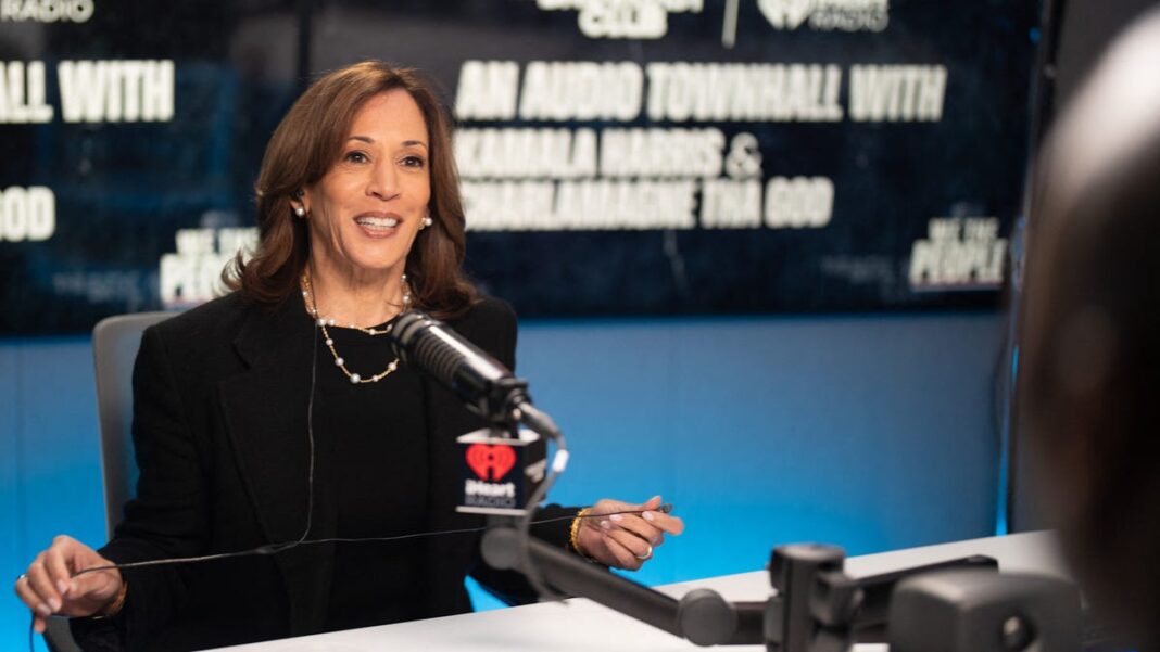 Harris says she remains open to reparations in interview with Charlamagne Tha God: 5 moments