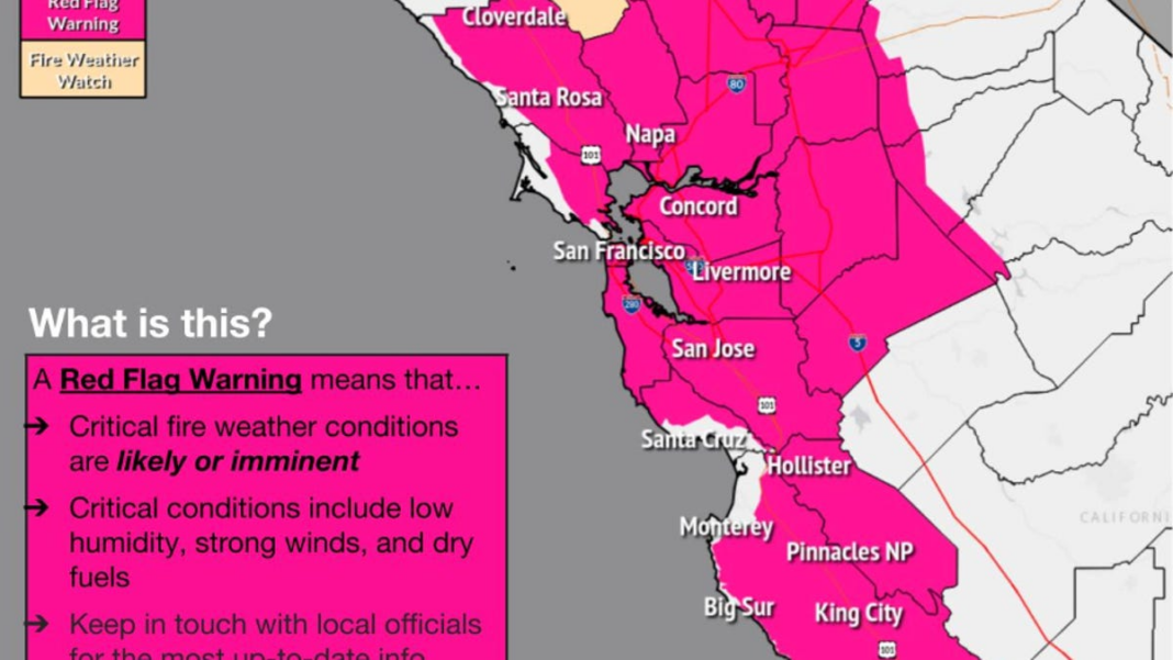 ‘Diablo wind’ in California could spark fires, lead to power shutdown for 30,000