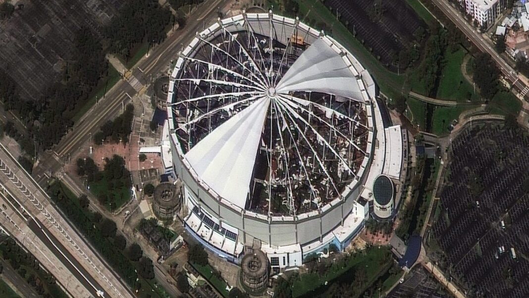 Tropicana Field roof damage: Rays’ stadium won’t be ready for 2025, per report