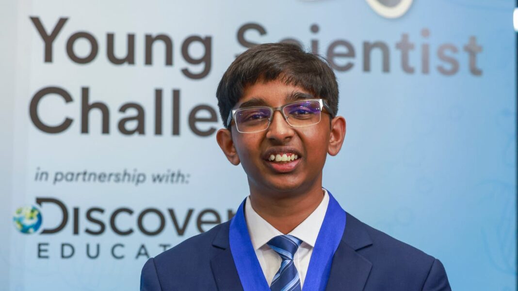 14-year-old who invented device to detect pesticides on produce named America’s Top Young Scientist